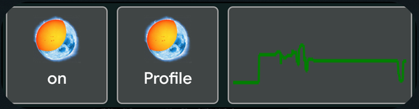 The home-screen widget